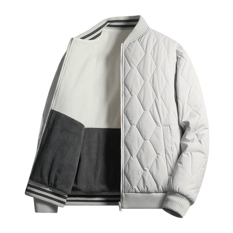 High-End Reversible Cotton Parka - Stylish Baseball Collar for 2025 - Buy Center