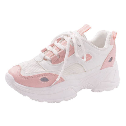 Trendy Women’s Lace-Up Shoes - Breathable Vulcanize Design for Comfort - Buy Center