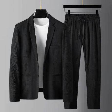 Buycenter Men's White Casual Suit Jacket - Spring/Summer Lightweight Style - Buy Center