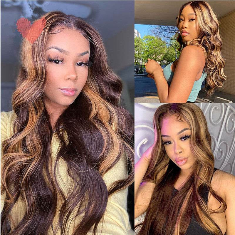 Women's Long Curly Wigs - Fashionable Versatile High-Temperature Fiber - Buy Center