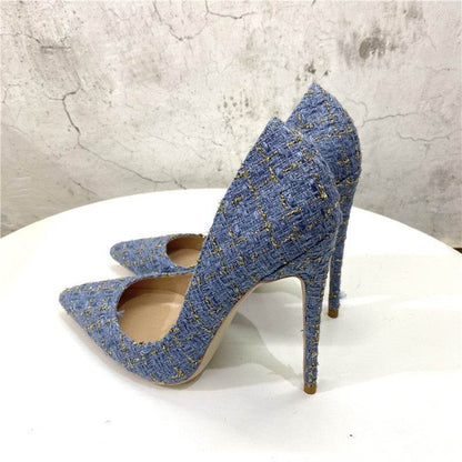 Buycenter Stylish High Heel Pumps - 12CM Pointed Stiletto for Women - Buy Center