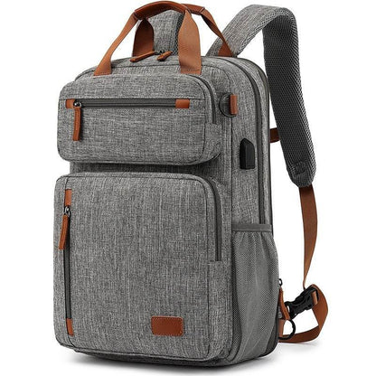 Large Capacity Waterproof Schoolbag - Men's 15.6-inch Laptop Backpack - Buy Center