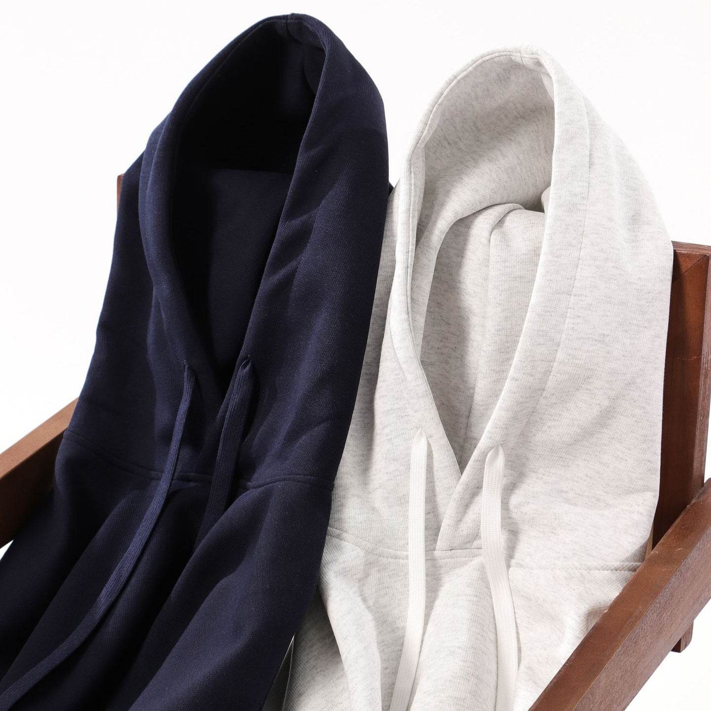 Simple Drop-Shoulder Hooded Sweater - Stylish Cotton Blend for Men - Buy Center