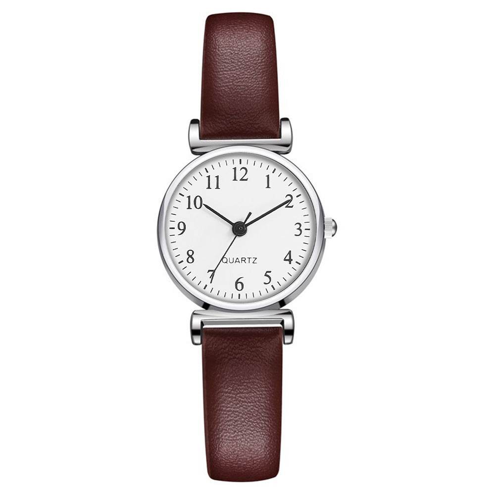 Simple Student Quartz Watch for Women - Stylish Colors & Thin Strap - Buy Center