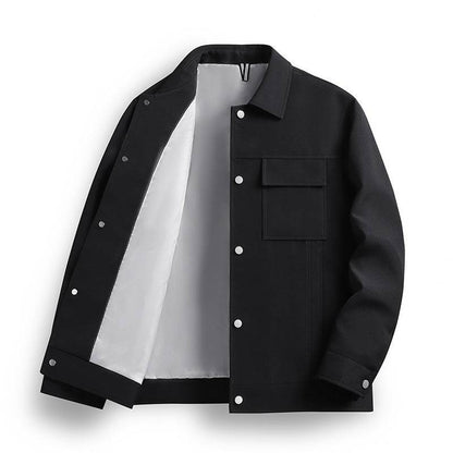 Casual Polo Collar Top for Men - Stylish Spring & Autumn Wear 2025 - Buy Center