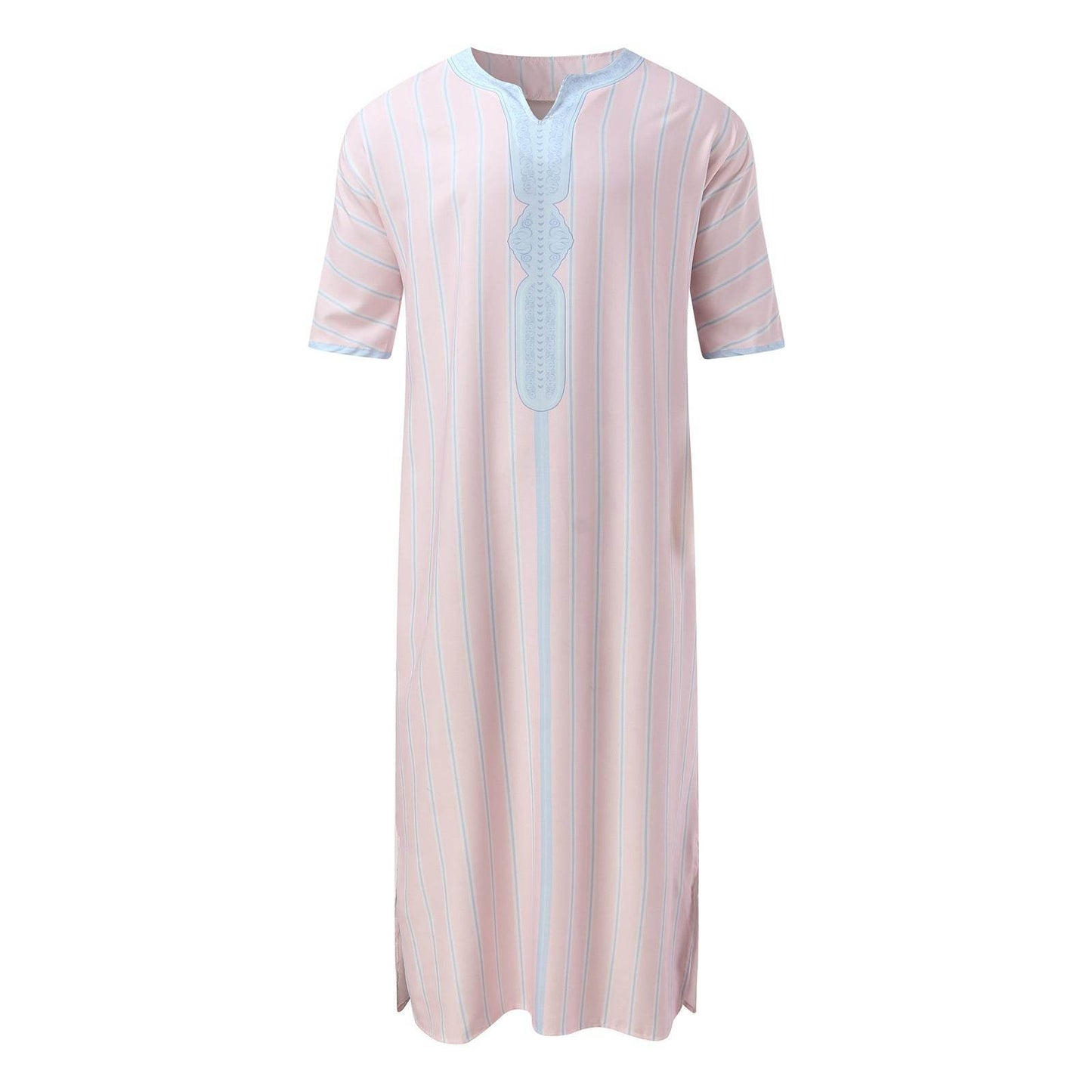 Arab Ethnic Style Short Sleeve Rompers for Men - Sizes M to 4XL - Buy Center