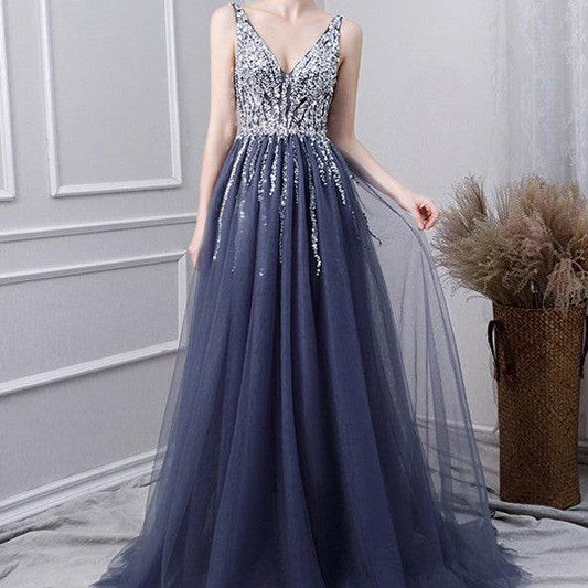 Buycenter Noble Long Evening Dress - Elegant Design for Conferences - Buy Center