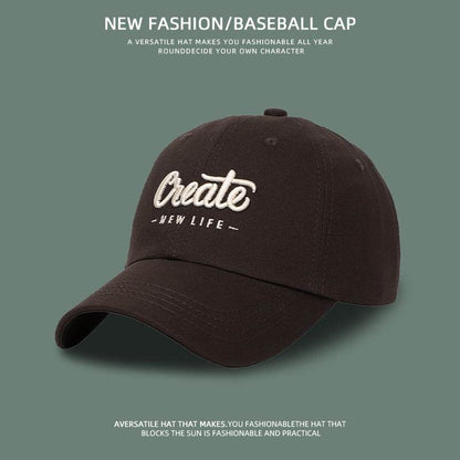 Korean Cotton Women's Hat - Adjustable & Stylish for Year-Round Wear - Buy Center