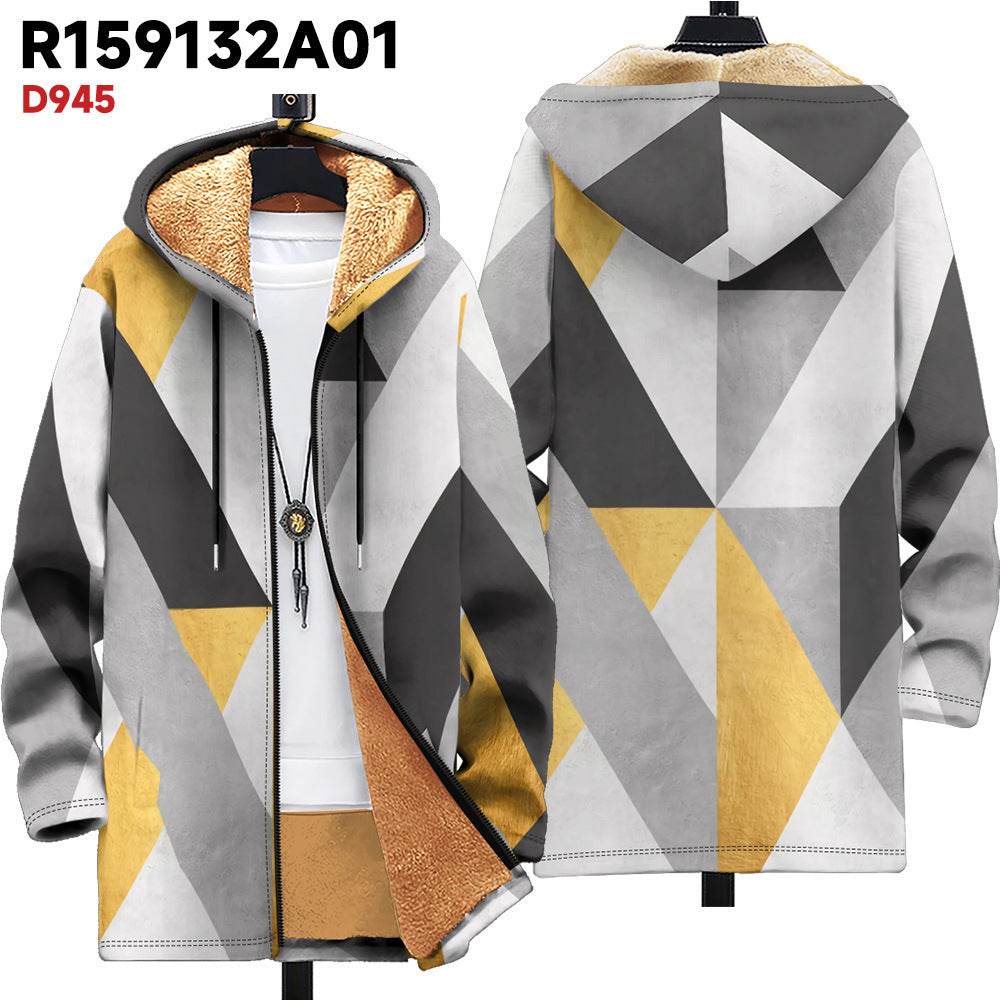 Stylish Hooded Cardigan - Thick Winter Essential in 6 Colors, XS-4XL - Buy Center