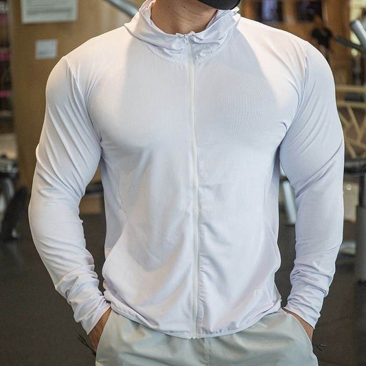 Men's Outdoor Quick-Drying Shirt - Sun-Proof Long Sleeve Fitness Wear - Buy Center