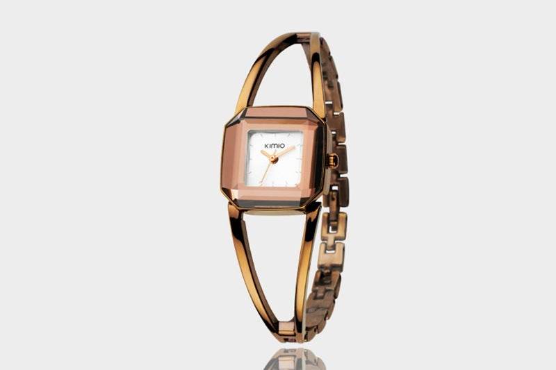 Buy Center Women's Retro Square Bracelet Watch - Japanese Quartz, Waterproof - Buy Center
