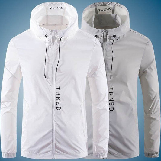 Thin Breathable Fishing Sunscreen Jacket - Stylish Outdoor Trench for Men - Buy Center