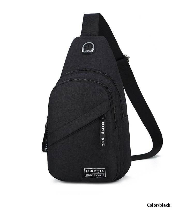 Casual Youth Messenger Bag - Durable Oxford Cloth, Trendy Korean Style - Buy Center