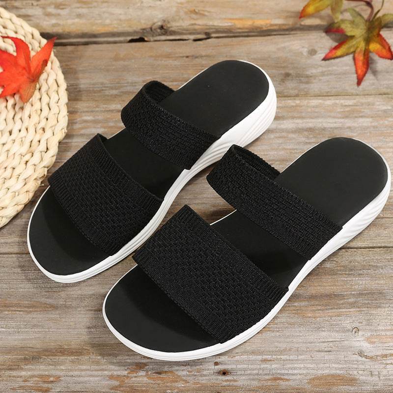 Buycenter Women's Breathable Mesh Sandals - Stylish Outer Slippers - Buy Center