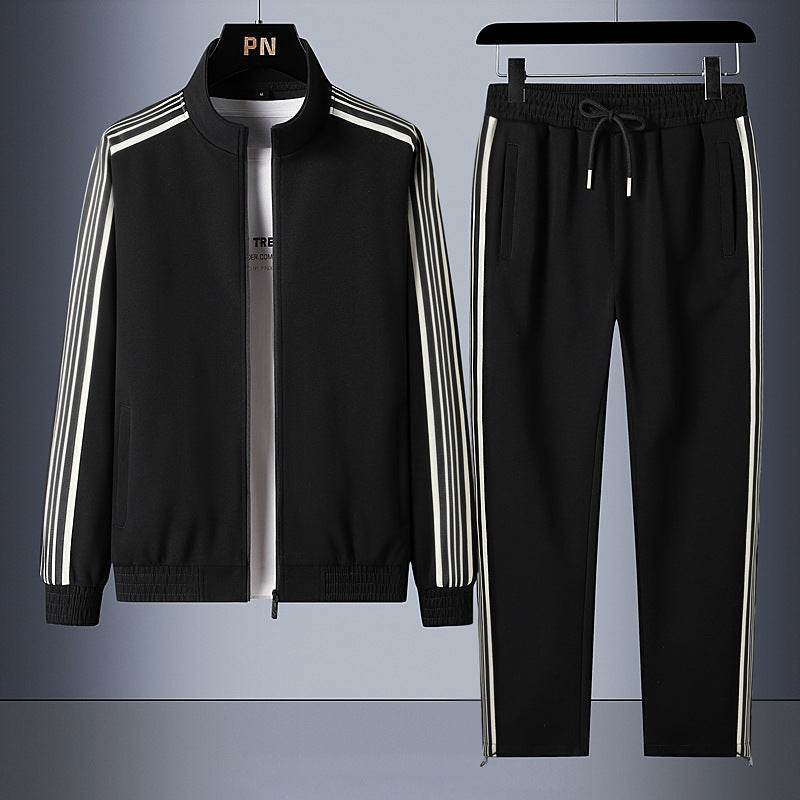Buycenter Youth Sports Sweater Suit - Cotton Cardigan & Trousers Set - Buy Center