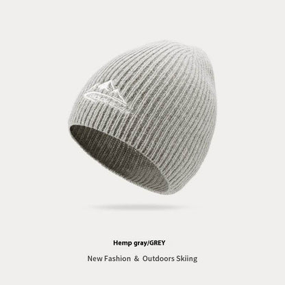 Men's Wool Knitted Fedora - Thick, Windproof Winter Style Hat - Buy Center