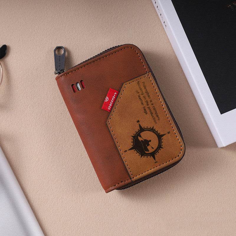 Organ-Style Men’s Wallet - Anti-Theft Design with Multiple Card Slots - Buy Center