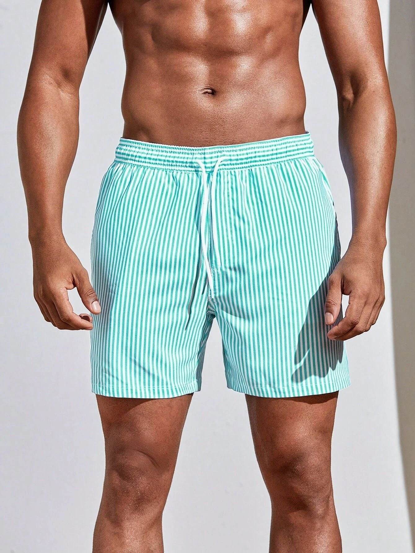Buycenter Men's Digital Printing Casual Shorts - Sports Style, Elastic Fit - Buy Center