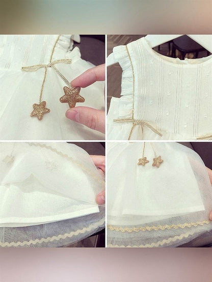 Baby Gauze Tulle Dress - Stylish Summer Outfit for Little Princesses - Buy Center