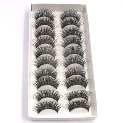 Buy Center Artificial Eyelashes - 10 Pairs for Every Style & Occasion - Buy Center