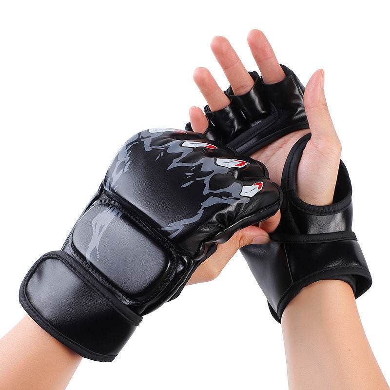 Sandbag Combat Boxing Gloves - Durable PU, Trendy Styles for Training - Buy Center