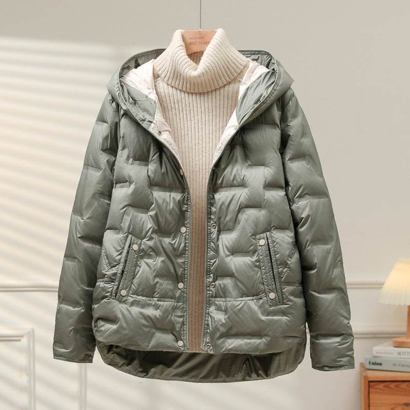 Lightweight Women's Down Jacket - Short Sleeve, Stylish & Warm 2025 - Buy Center