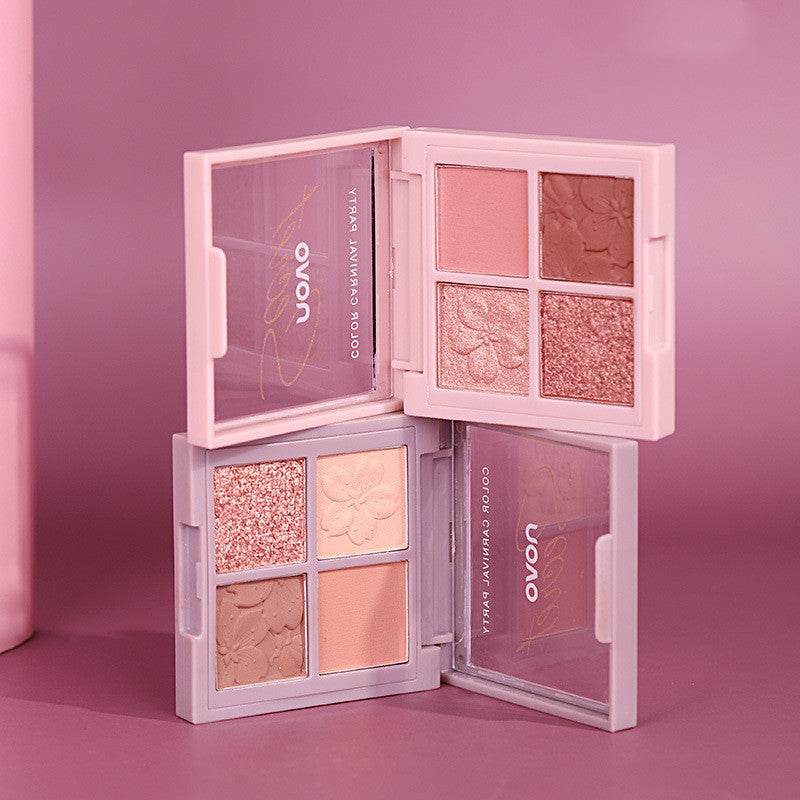 NOVO Eyeshadow Palette - Four Vibrant Colors for Stunning Makeup Looks - Buy Center