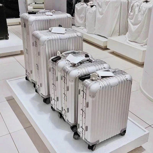 Large Capacity Aluminum Magnesium Trolley Case - Waterproof & Stylish Travel - Buy Center