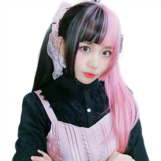 Long Straight Anime Cosplay Wig - High Temp Wire, Air Bangs for Women - Buy Center