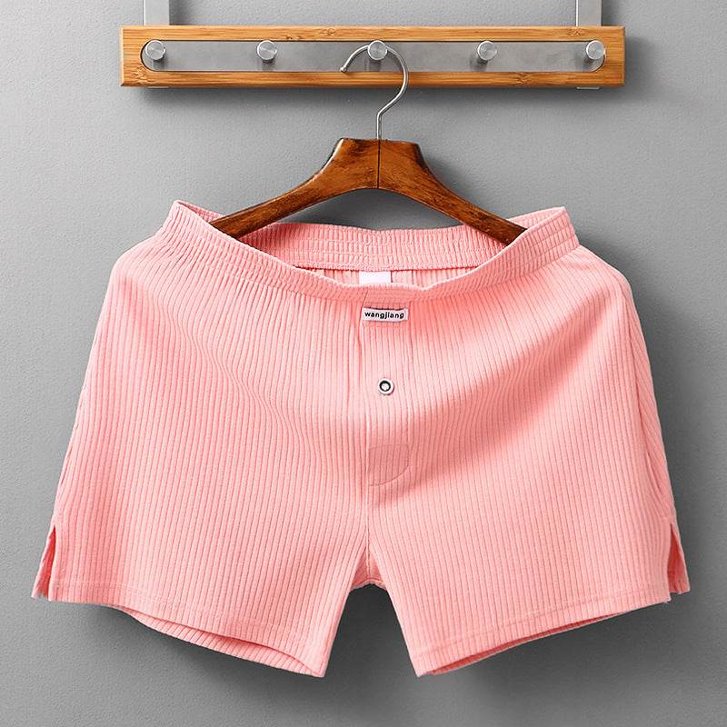 Men's Cotton Sports Shorts - Breathable Comfort in Solid Colors - Buy Center