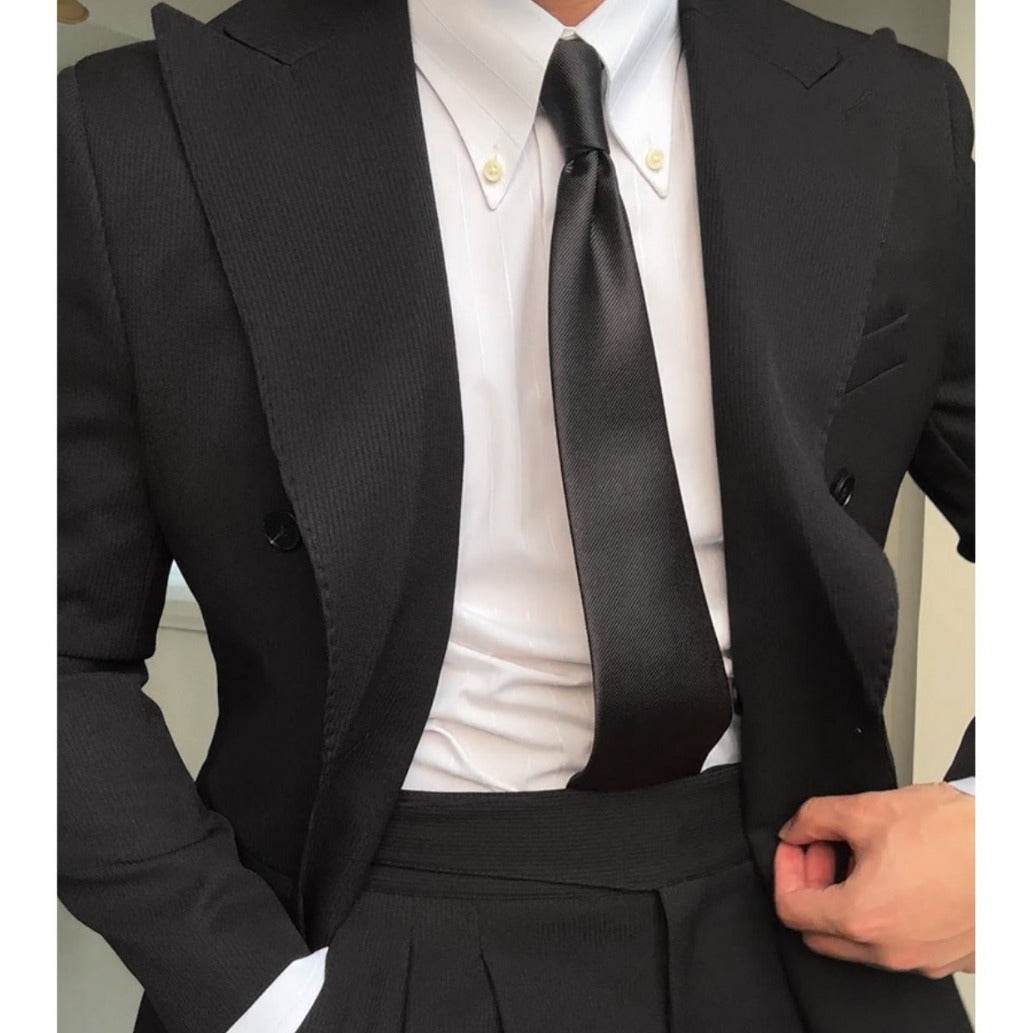 Spring Double Breasted Suit - Slim Fit for All Seasons & Modern Style - Buy Center