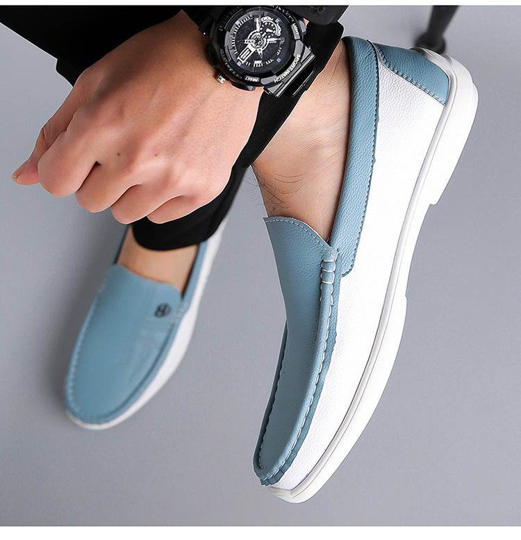 Stylish Men's Casual Leather Shoes - Premium Comfort for Every Occasion - Buy Center