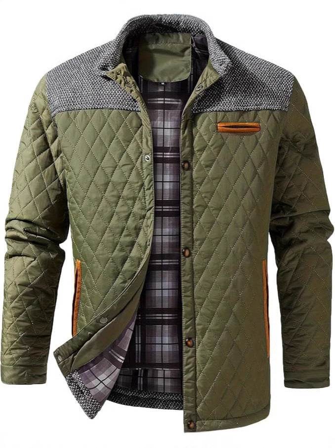 Stylish Color Matching Casual Jacket for Men - Trendy Men's Fashion 2025 - Buy Center