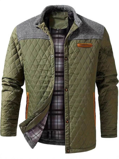 Stylish Color Matching Casual Jacket for Men - Trendy Men's Fashion 2025 - Buy Center