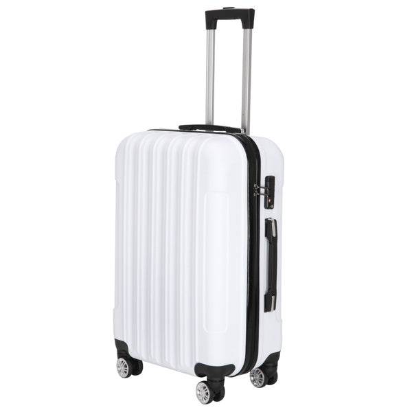 Vertical Pattern 3-in-1 Trolley Case - Durable, Large Capacity Luggage - Buy Center