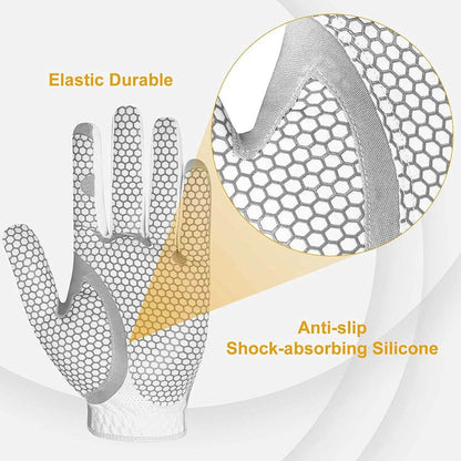 Sheepskin Lycra Golf Gloves - Breathable Comfort for Athletes, Stylish Fit - Buy Center