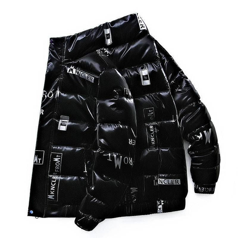 Men's Stand-Up Collar Down Jacket - Warm, Stylish, Non-Iron Fabric - Buy Center