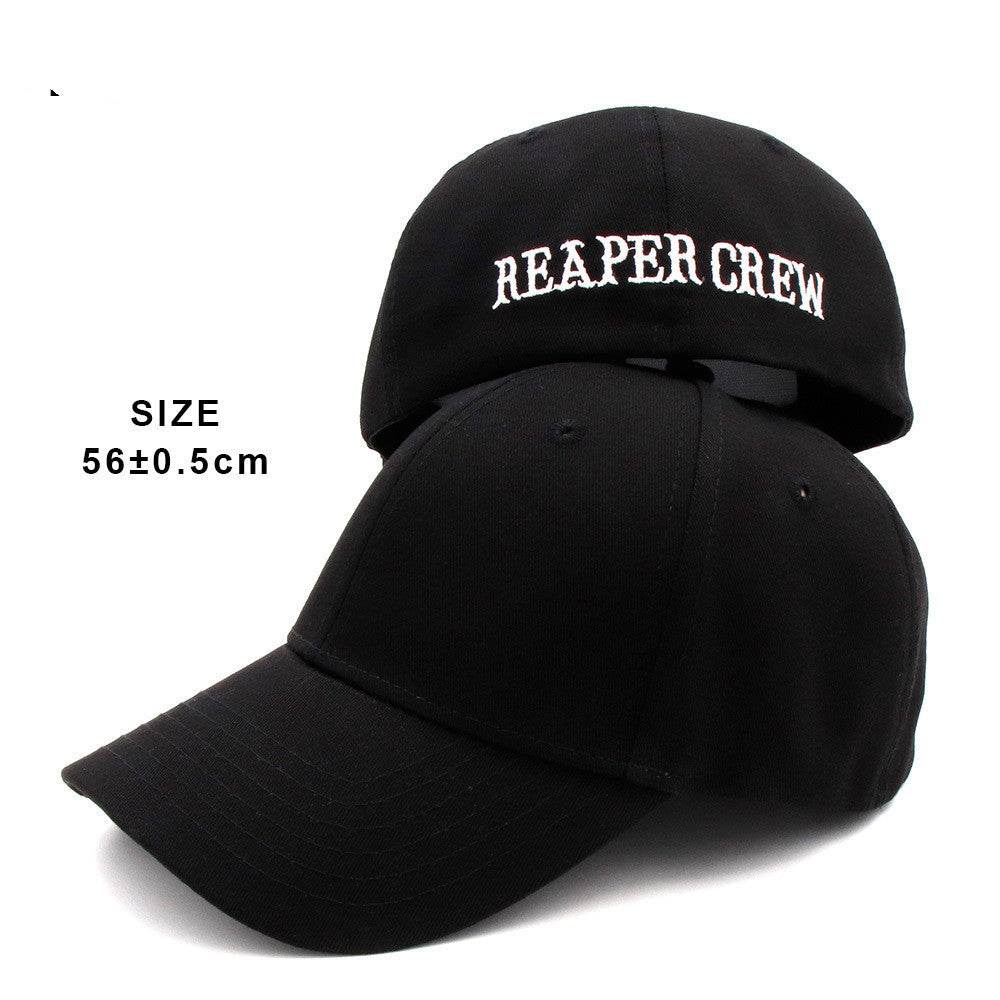 Buycenter Alphabet Embroidery Baseball Cap - Cotton, Elastic Band, Unisex - Buy Center