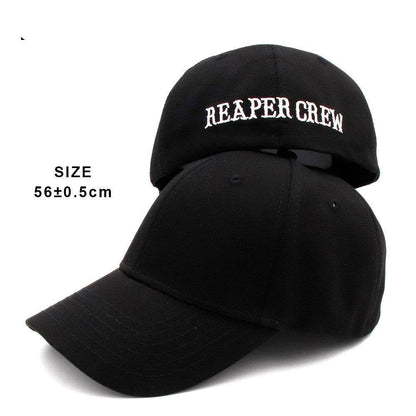 Buycenter Alphabet Embroidery Baseball Cap - Cotton, Elastic Band, Unisex - Buy Center