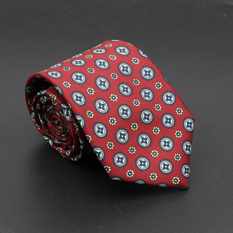 Super Soft Bohemian Silk Ties - Stylish 75mm Neckties for Any Occasion - Buy Center