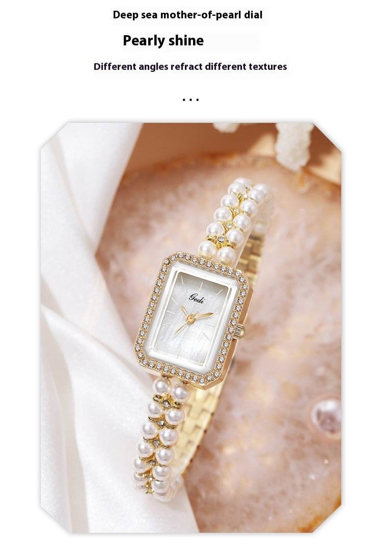 Shell Pearls Women's Quartz Watch - Elegant, Waterproof, Stylish Design - Buy Center