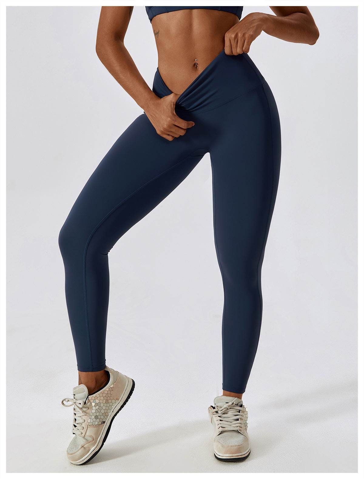 Quick-Drying Nude Feel Yoga Pants - Stylish Leggings for Outdoor Fitness - Buy Center