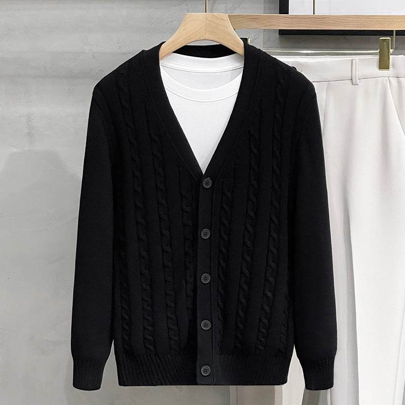 Buycenter Men's Knitted Cardigan - Stylish Autumn & Winter Casual Jacket - Buy Center