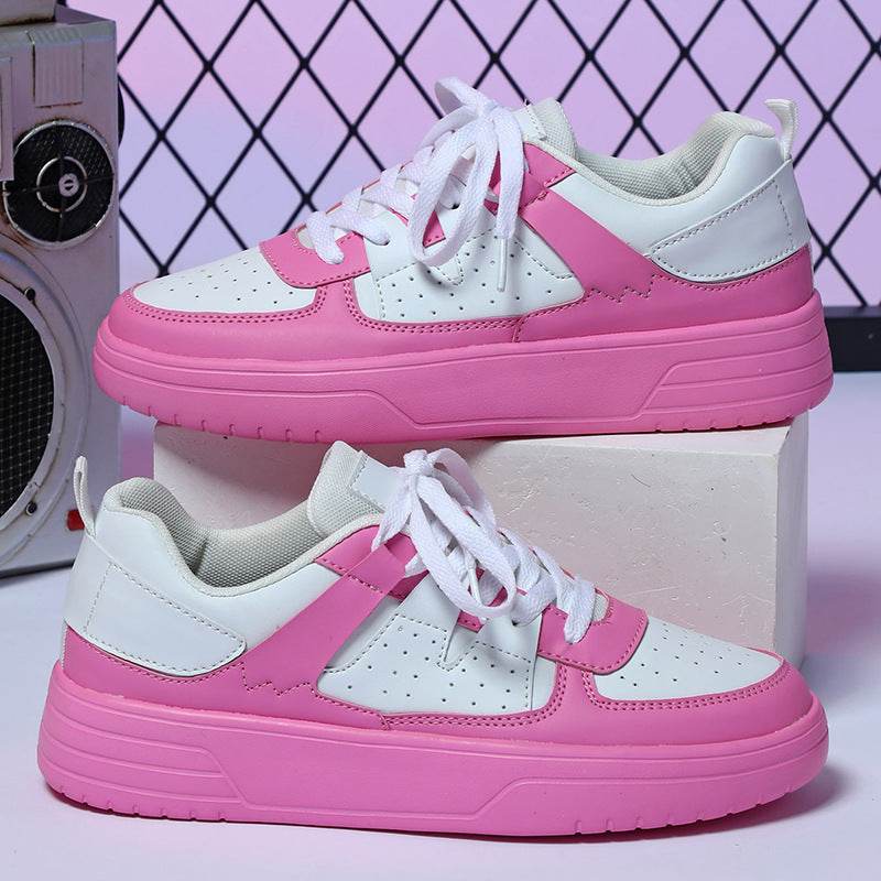 Comfortable Platform Sneakers - Soft Bottom Vulcanize Shoes for Sports - Buy Center