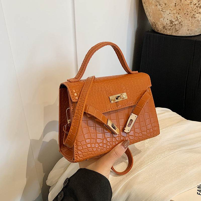 Buycenter Women's Small Square Crossbody Bag - Stylish PU Leather Tote - Buy Center