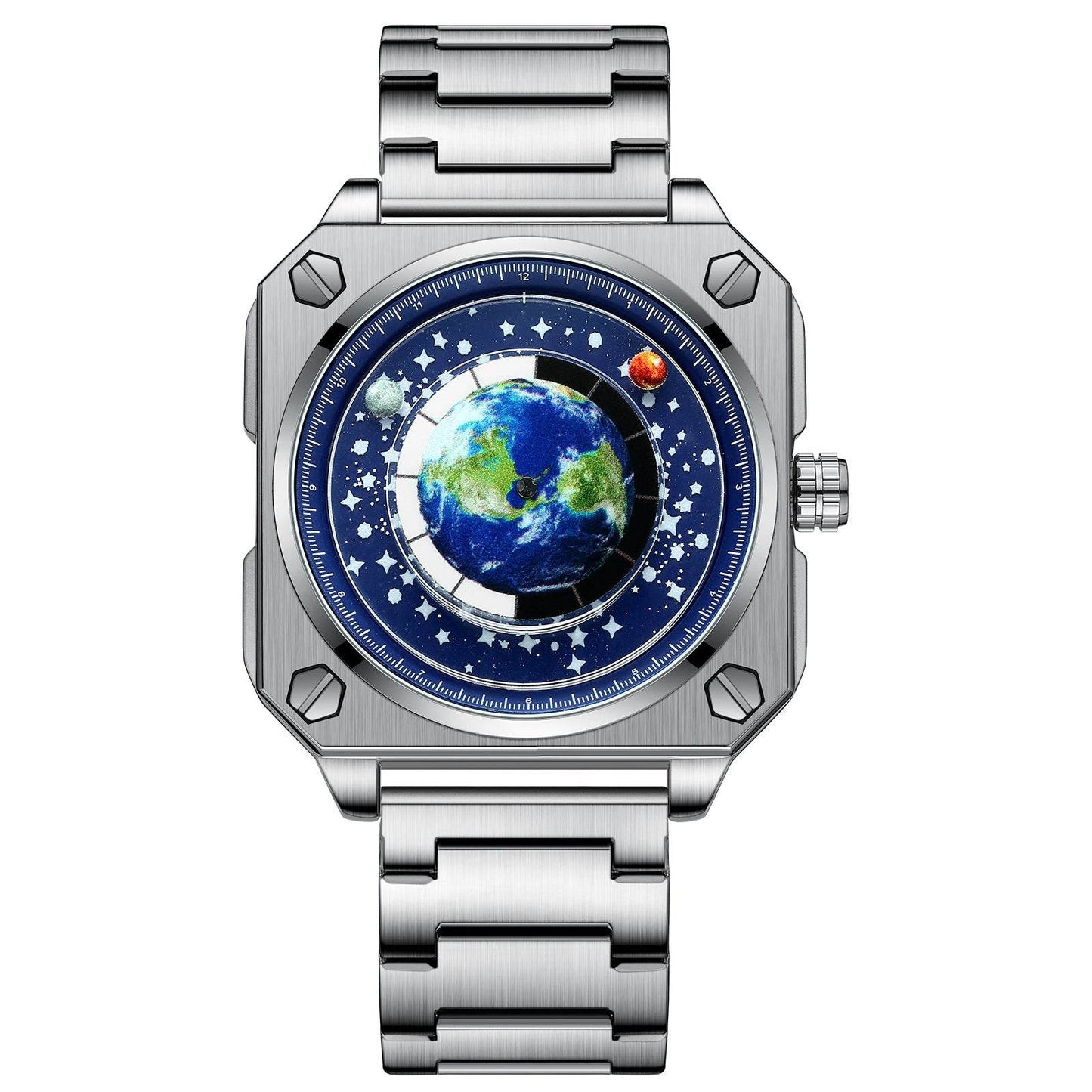 Buy Center Men's Quartz Watch - Creative Big Dial with Stylish Design - Buy Center