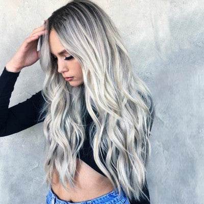 Long Curly Synthetic Wigs for Women - Elegant 70cm Style, Glamorous Look - Buy Center