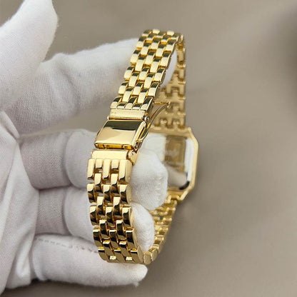 Elegant Steel Strip Roman Scale Watch - Women's Premium European Design - Buy Center