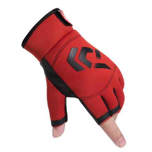 Outdoor Fingerless Fishing Gloves - Waterproof, Windproof for All Anglers - Buy Center