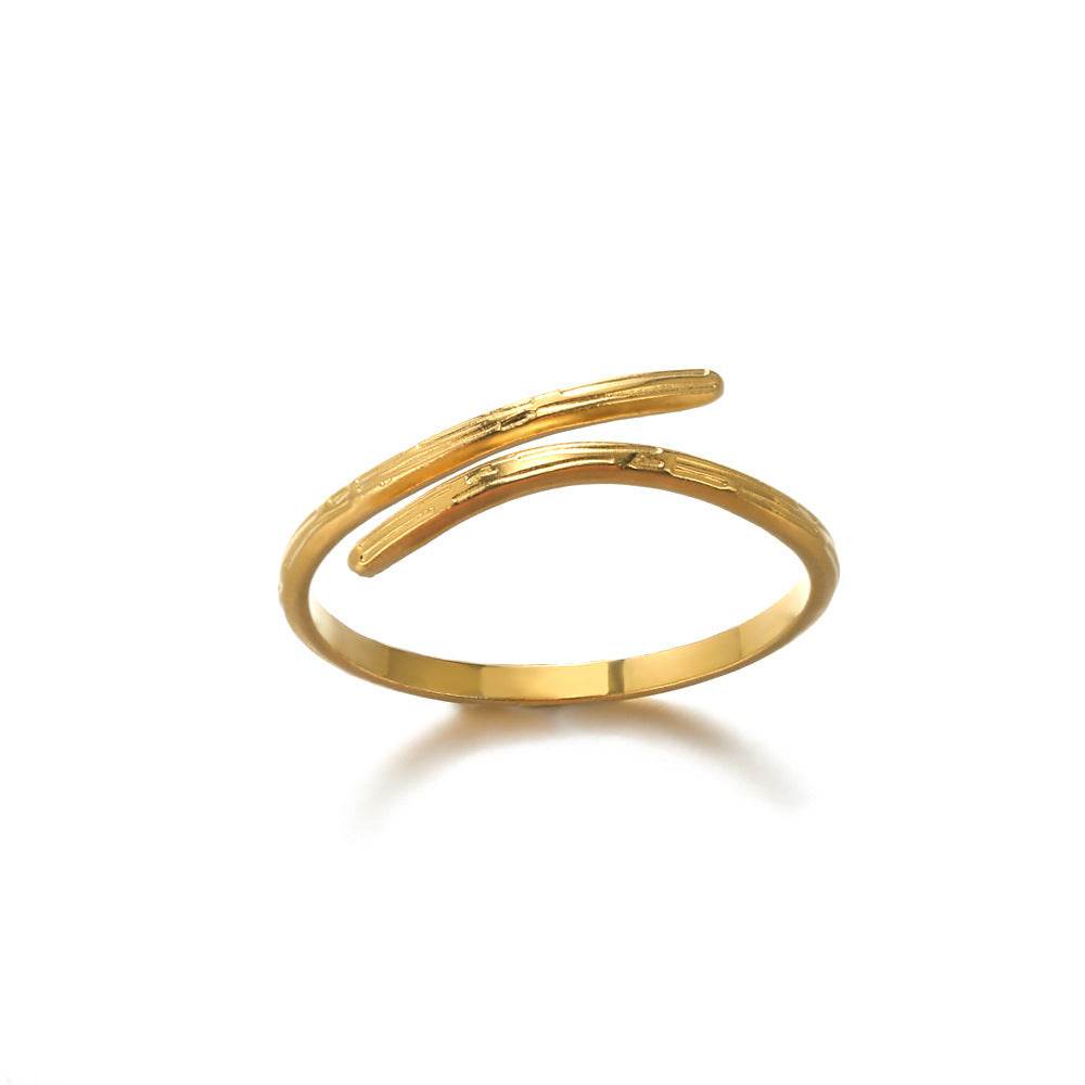 Adjustable Stainless Steel Hydraulic Ring - Stylish Geometric Design for All - Buy Center